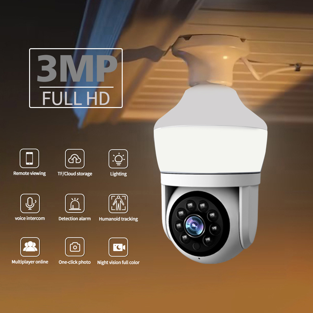 Беспроводная IP-камера-купол Y – обзор и цена Home Security Flood Lights