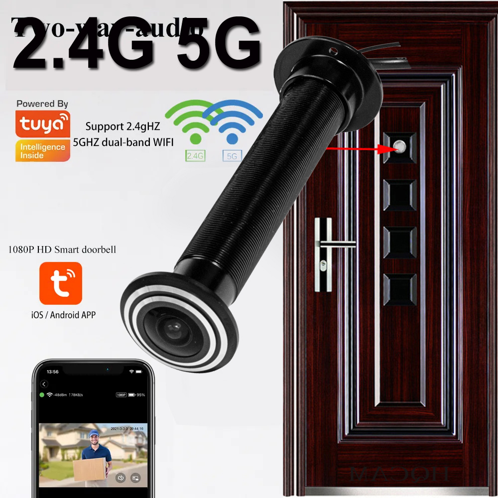Камера для двери с функцией Wi – обзор и цена Home Security Front Door Camera